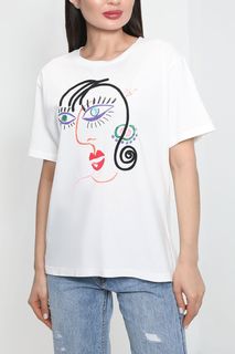 Футболка женская Desigual 23SWTKBU белая S