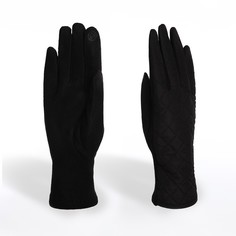 Перчатки женские NoBrand 9702233 чёрные one size