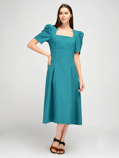 Платье женское VISERDI 10330 зеленое 44 RU
