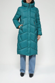 Пуховик женский BELUCCI BL23086274MRKT зеленый 48 RU
