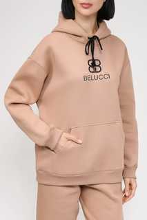 Худи женское BELUCCI BL23101167.1CD бежевое XL