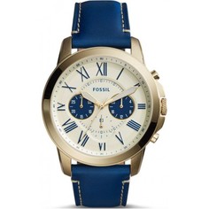 Наручные часы мужские Fossil FS5271 синие