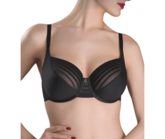 Бюстгальтер SPORT GLAM RB6047 (р.85D, черный) No Brand