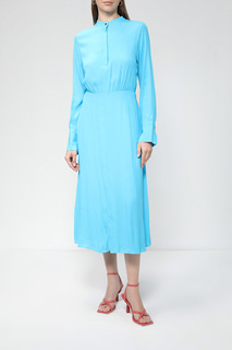 Платье женское Comma 60.2.61.20.200.2129814 голубое 42 EU