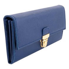 Кошелек женский i! синий 20 х 10,5 х 1,5 см