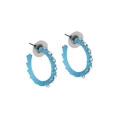 Серьги из пластика Shineberry ZF1125-19, пластик/стекло