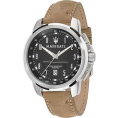 Наручные часы унисекс MASERATI R8851121004 коричневые