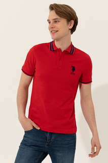 Футболка мужская U.S. POLO Assn. G081GL0110GSD01IY022 красная M