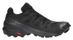 Кроссовки мужские Salomon Speedcross 5 Black/Black-Phantom 42.5 RU