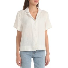 Рубашка женская Maison David ML2106 белая 2XS