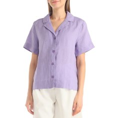 Рубашка женская Maison David ML2106 фиолетовая XS