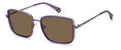 Солнцезащитные очки мужские Polaroid PLD 6149/S/X grey brwn