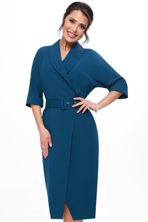 Платье женское DSTrend 442 зеленое 46 RU