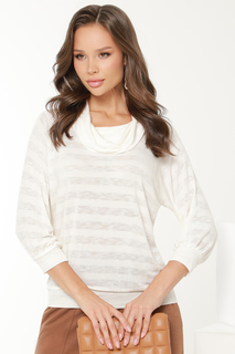 Блуза женская DSTrend Марго белая 52 RU