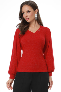 Пуловер женский DSTrend 319 красный 48 RU