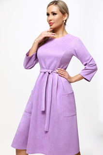 Платье женское DSTrend 441 фиолетовое 46 RU