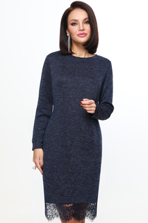 Платье женское DSTrend Сочетание красоты синее 54 RU