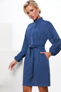 Платье женское DSTrend 450 синее 44 RU