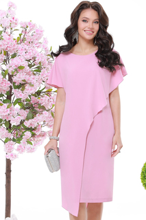 Платье женское DSTrend Феерическое преображение розовое 54 RU