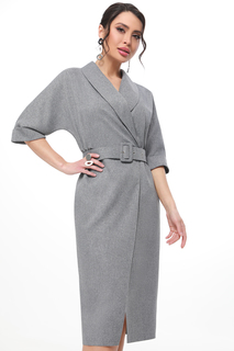 Платье женское DSTrend 442 серое 50 RU