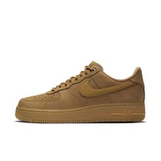 Кеды мужские Nike M Air Force 1 07 WB коричневые 10 US