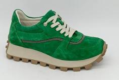 Кроссовки женские Vitacci 136587 зеленые 37 RU