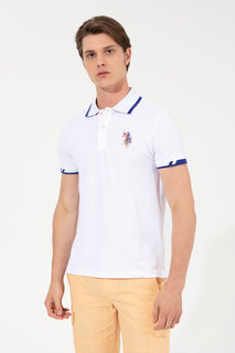 Футболка мужская U.S. POLO Assn. G081SZ0110SD01IY022_VR013_XS белая XS