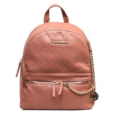 Рюкзак женский CAFeNOIR C3BB0501 бежево-розовый, 30х12х26 см