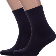 Комплект носков мужских Альтаир 2-О111 черных 27, 2 пары Altair