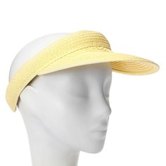 Козырек женский TBS RAFIAVIS светло-желтый, one size