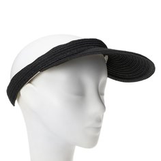 Козырек женский TBS RAFIAVIS черный, one size
