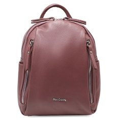 Рюкзак женский Pierre Cardin 1858 темно-розовый, 30х10х26 см