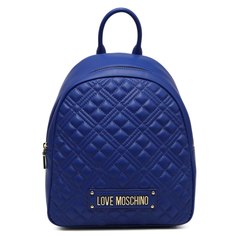 Рюкзак женский Love Moschino JC4061PP FW23 синий, 30х12х25 см