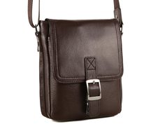 Сумка планшет мужская D.Vero 2447, темно-коричневый