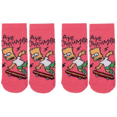 Комплект носков женских Hobby Line 2-Нжмп2206-00 розовых 36-40, 2 пары