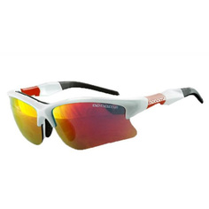 Спортивные солнцезащитные очки унисекс Noname Wolf Racing Glases золотистые