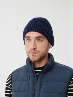 Шапка бини мужская Landre БАРНИ 16 джинс, р.56-59