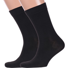 Комплект носков мужских Hobby Line 2-Нм061 черных 39-44, 2 пары