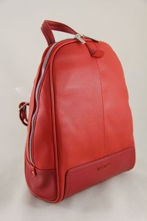 Рюкзак женский David Jones 6014 ярко-красный, 34х25х12 см