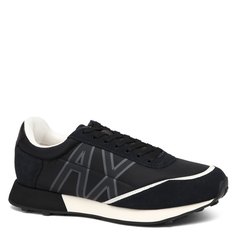 Кроссовки мужские Armani Exchange XUX157 черные 7.5 UK