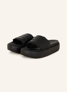 Сланцы женские Adidas Platform Adilette черные 40.5 EU