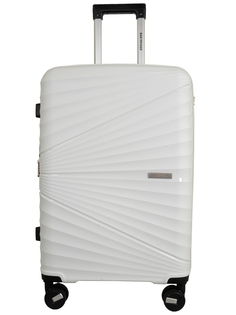 Чемодан унисекс Bagvoyage 145423 белый M