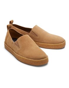 Слипоны мужские Toms Lowden 10017642 коричневые 42 EU