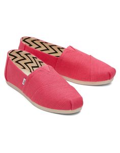 Слипоны женские Toms Alpargata 10017738 розовые 41 EU