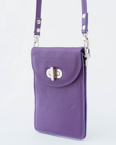 Сумка женская Leather Collection LC-KLG-621С фиолетовая