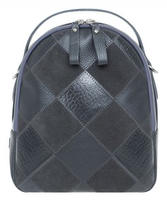 Сумка-рюкзак женская Franchesco Mariscotti 1-4502к серая, 25x22x8,5 см