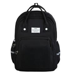 Рюкзак унисекс Rafl 7IQ черный, 42х28х15 см