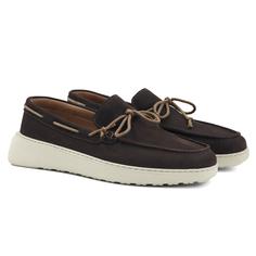 Топсайдеры мужские Clarks 22207096 хаки 45 EU