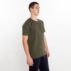 Футболка мужская NoBrand 7384826 зеленая 56 RU