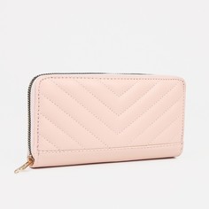 Кошелек женский NoBrand бежевый; розовый